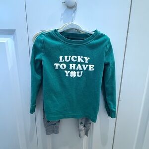 Old Navy Kids at Patrick’s day pajamas 3t gender neutral